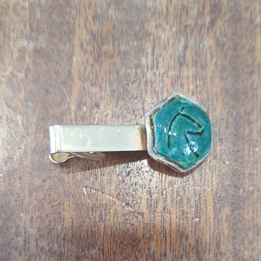 Tie/Scarf Clip With Horse